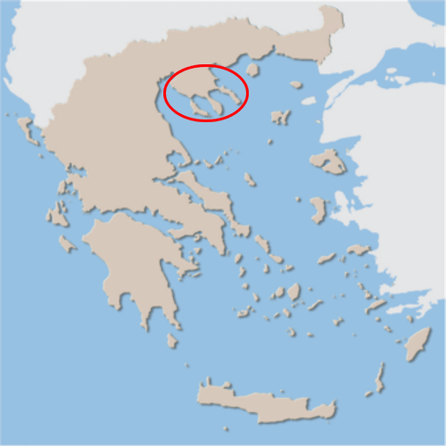 Chalkidiki Karte