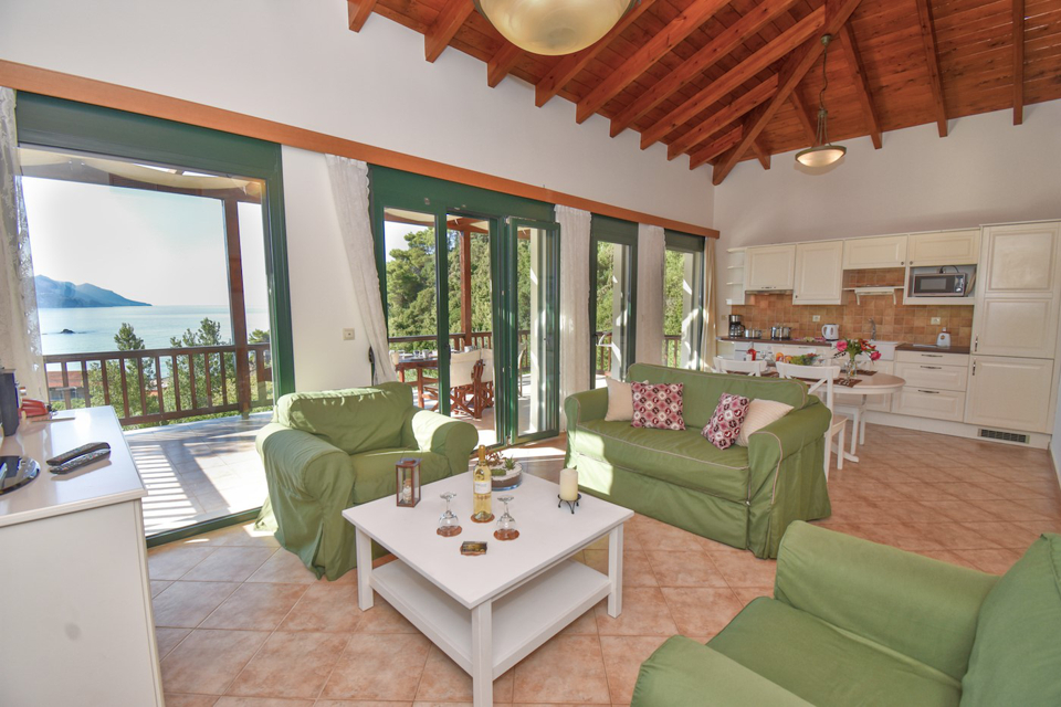 Kallisto Villas Apollo Living-Room