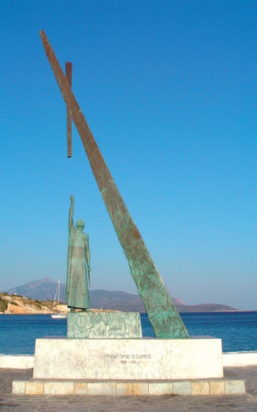 Denkmal des Pytagoras