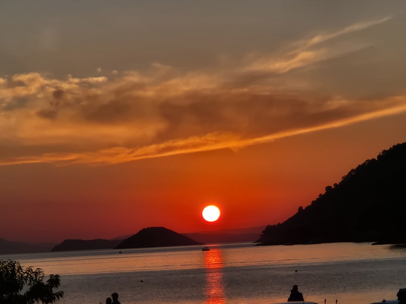 Sonnenuntergang Panormos