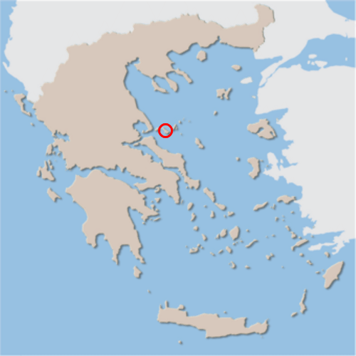 Skopelos Karte